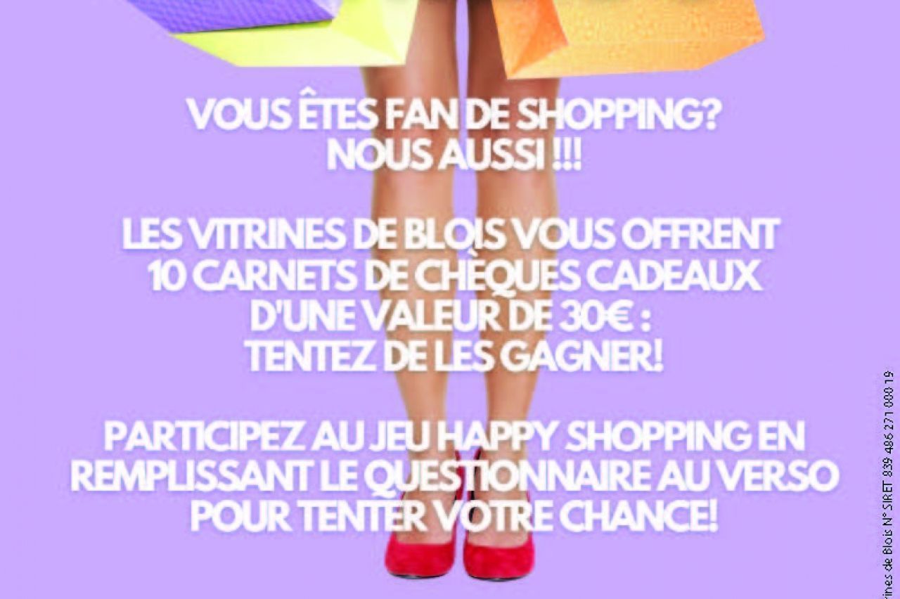Blois : Jeu Happy Shopping